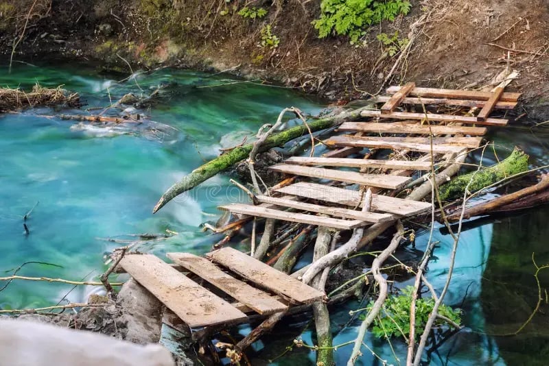 Procedural Failures - Broken Bridge Photo Procedural Failures - Broken Bridge Photo